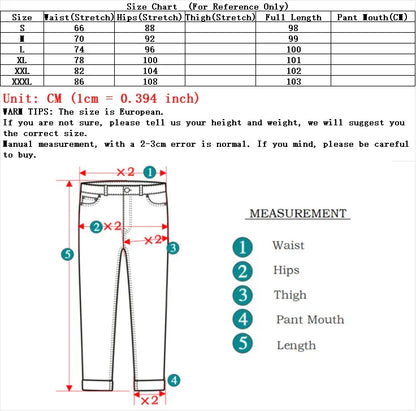 2024 Women Stretch Skinny Ripped Jeans Lady High Waist Pencil Long Pants Narrow Straight Leg Wrap Hips Plus Size S-3XL Trousers