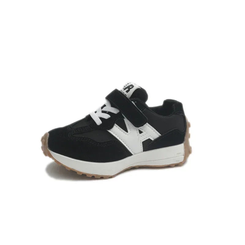 Children Tennis Shoes Patchwork Versatile Boys School Basketball Shoes Kids Fashion Causal Girls Outdoor Sneakers Breathable