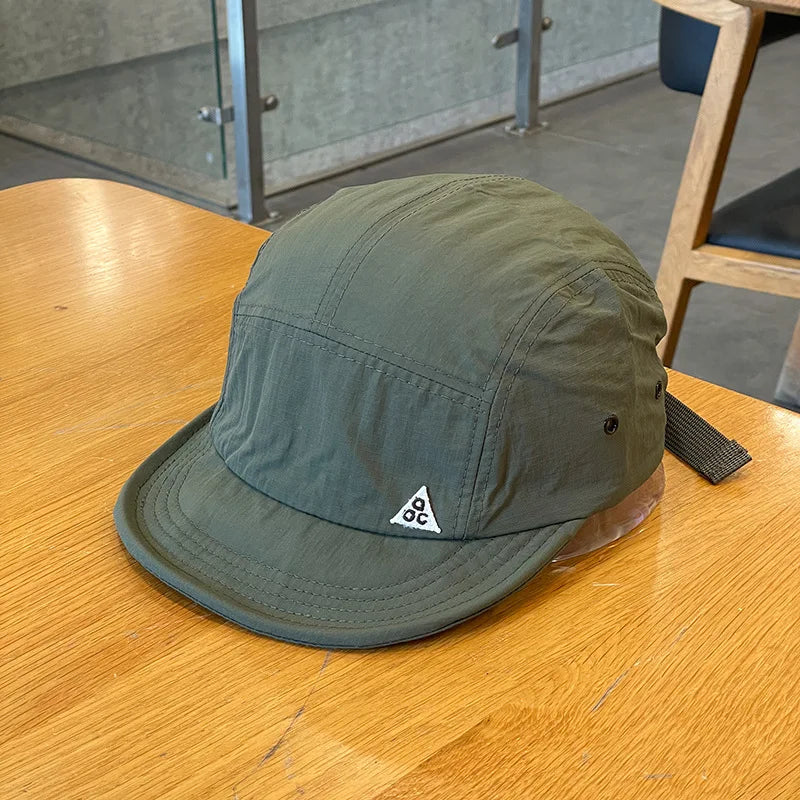 Japanese Quick Drying Baseball Hat Women Men Summer Outdoor Sunscreen Casual Versatile 5-flap Tooling Camping Hat