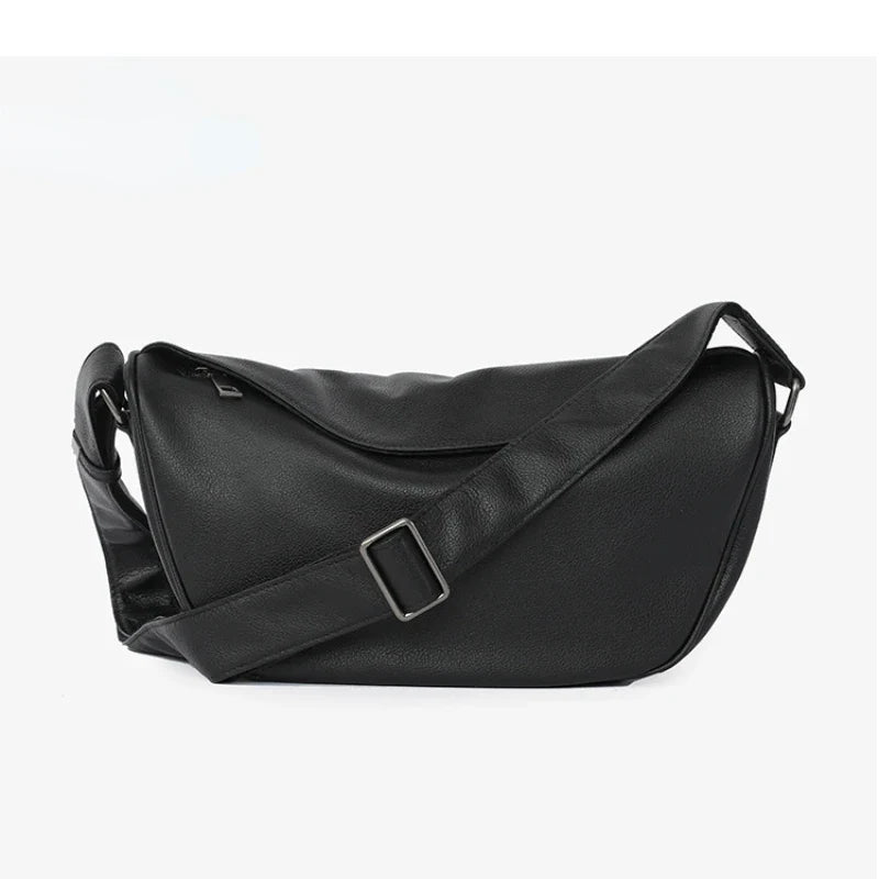 Real Cow Leather High Quality Crossbody Bag for Women Shoulder Bag Top Layer Cowhide Ladies Vintage Fashion Crossbody Handbag