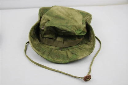 Camouflage Tactical Boonie Hats Camping Climbing Bucket Sniper Hat Men Outdoor Fishing Hiking Cap Sun Protective Boonie Caps