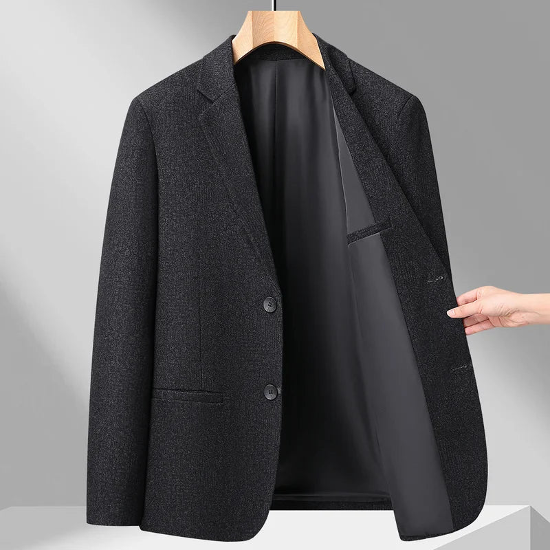 10 Colors Men's Casual Blazer 2026 Spring New Comfortable Single Breasted Suit Jacket for Men