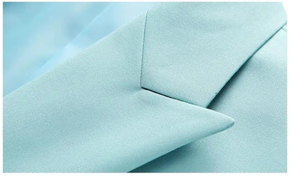 New Male Solid Colour Formal Suit Jacket 21 Colours Available Men Wedding Prom Party Tuxedo Blazer Slim Fit Coats
