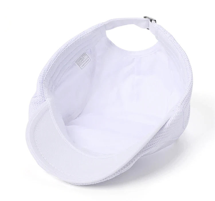 Summer Mens Hats Breathable Mesh Newsboy Caps Outdoor Baker Boy Boinas Cabbie Hat Fashion Driving Flat Cap For Women