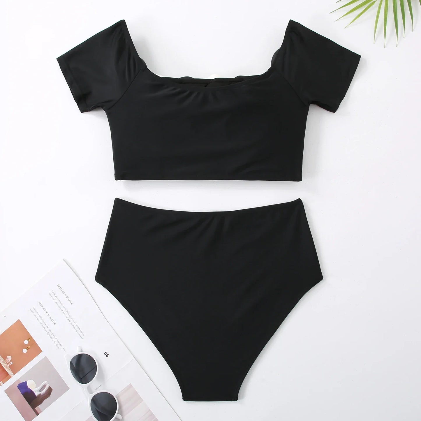 2023 High Quality One Piece Swimsuit Floral Ruffle Printed Push Up Women Bikini Set Swimwear Slimming Bathing Suit Beach Wear