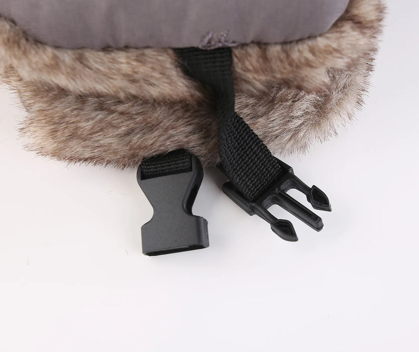 Men's Warm Chunky Trapper Hat Removable Windproof Winter Russian Hats with Mask Ushanka Hat