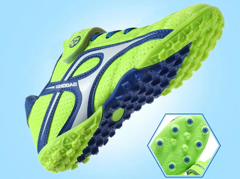 Children Football Shoes Grass Society Indoor Training Original Boys Soccer Shoes Cleats Non Slip Kids Football Field Boots New