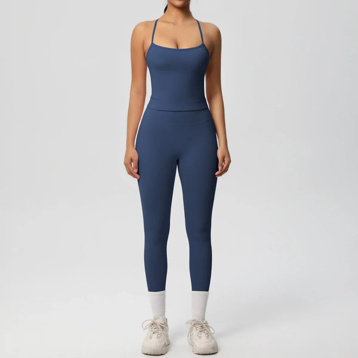2PCS Yoga Set Nude Feeling Workout Sets Women Tracksuit Gym Push Up Fitness Running Workout Sportwear Sport Bra Leggings Suit