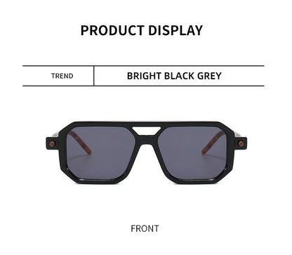 2022 Square Sunglasses For Men Fashion Glasses Luxury Retro Blue Light Blocking Shades Vasos Decorativos Oculos De Sol Masculino