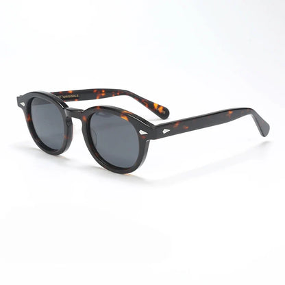 Polarized Sunglasses Men Women UV400 Acetate Frame Johnny Depp Lemtosh Style Sun Glasses Brand Retro For Male Eyeglasses