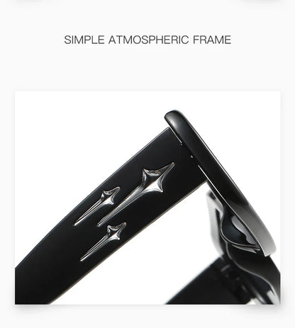 Cycling Retro Y2K Style Small Square Sunglasses Women kitten Eye Sunglasses Fashion Colorful Mirror Goggles Punk Suns Glasses