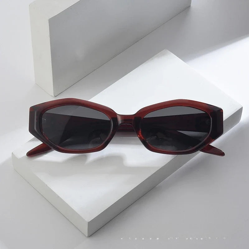 Fashion Cat Eye Retro Men Sunglasses High Quality Acetate UV400 Protection Top Brand Women Sunglasses Support Custom Lenses