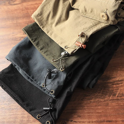 Men's Lightweight Cargo Pants Straight Casual Sport Shorts Summer Quick Drying Breathable Outdoor Fishing Hiking Climbing Pants