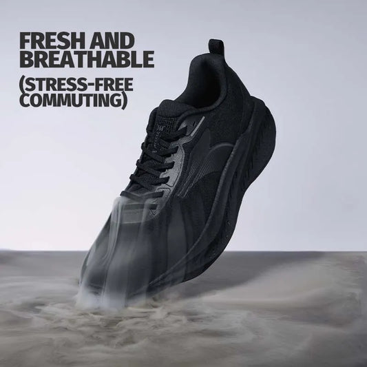 Men Running Shoe Versatile Thick Bottom Rebound Casual Shock-absorber Stable Male Sneaker 672512233