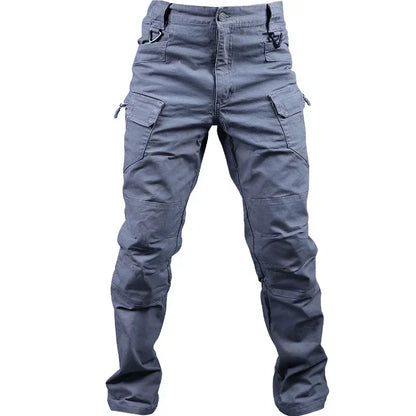 Stretch Canvas 97% Cotton 3% Spandex Tactical Pants For Men Climbing Hiking Trekking Cargo Pants Trousers