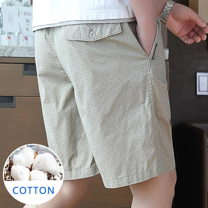 Big Size Men's Casual Shorts Lightweight Running Shorts Elastic Waist Outdoor Cool Breathable Short