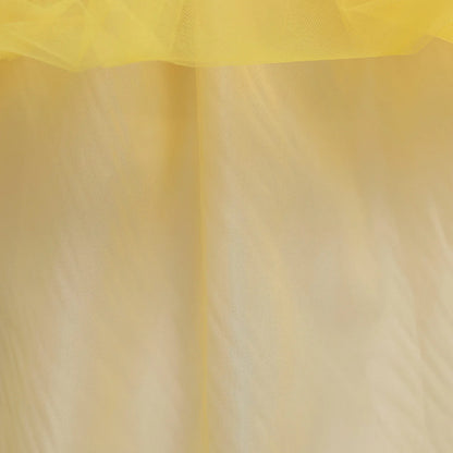 Kids Cosplay Disney Beauty and The Beast Belle Princess Dress Girls Party Costume Children Fancy Birthday Party Flower Disguise