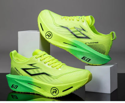 Running Shoes Carbon Board Profession Marathon Men Sports Breathable Lightweight Women's Comfortable Athletic Nonskid Sneakers