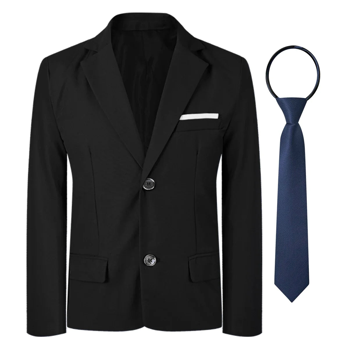 Kids Blazer Boys Easter Outfit Wedding Suit Formal Solid Jacket Teenager Gentleman Birthday Party Gift Performance Clothing Set