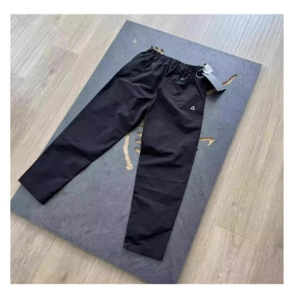 Men's Hiking Pants Waterproof Windproof American Workwear Light Weight Cargo Pants Men Loose Outdoor Trekking Trousers Male