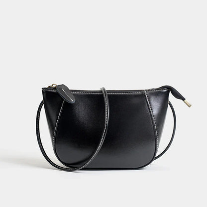 Women's Genuine Cow Leather Shoulder Bags Ladies Fashion Versatile Designer Luxury Crossbody Bag Female Shell Handbags for lady
