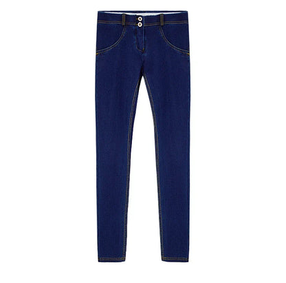 Stretch Jeans Low Waist Women Tight Skinny Denim Pants Buttock Push Up Leggings Female Pull On Pencil Trousers Bodycon Jeggings