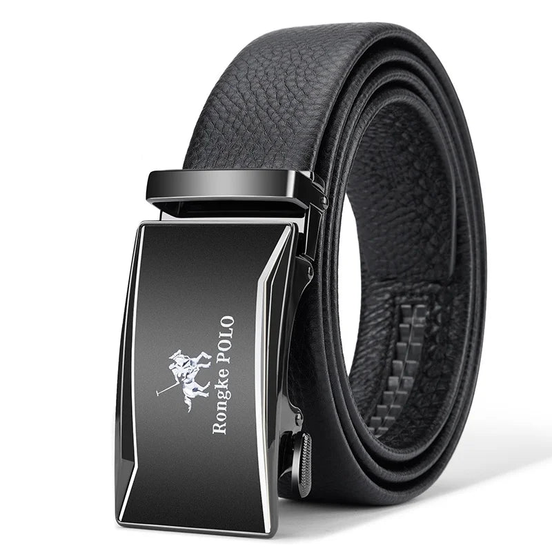 Men Belt Genuine Leather Belt for men Automatic belts Adjustable waistband Business belts 허리띠