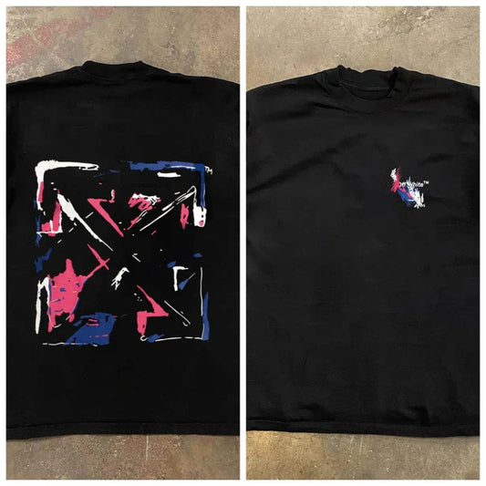 2026 New Retro Pure Cotton Short-Sleeved T-Shirt - Men's and Women's Hip-Hop Stylish Multi-Use Top - Trendy on Instagram