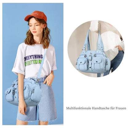 Vintage Women Handbags Fashion Satchel PU Shoulder Bag Top-handle Handbag Dumpling Pack Gifts Shoulder Bags Phone Money Pack