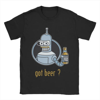 Men Women Futuramas Save thr Planet T Shirt  Pure Cotton Clothes Fun Short Sleeve O Neck Tees Gift Idea T-Shirts