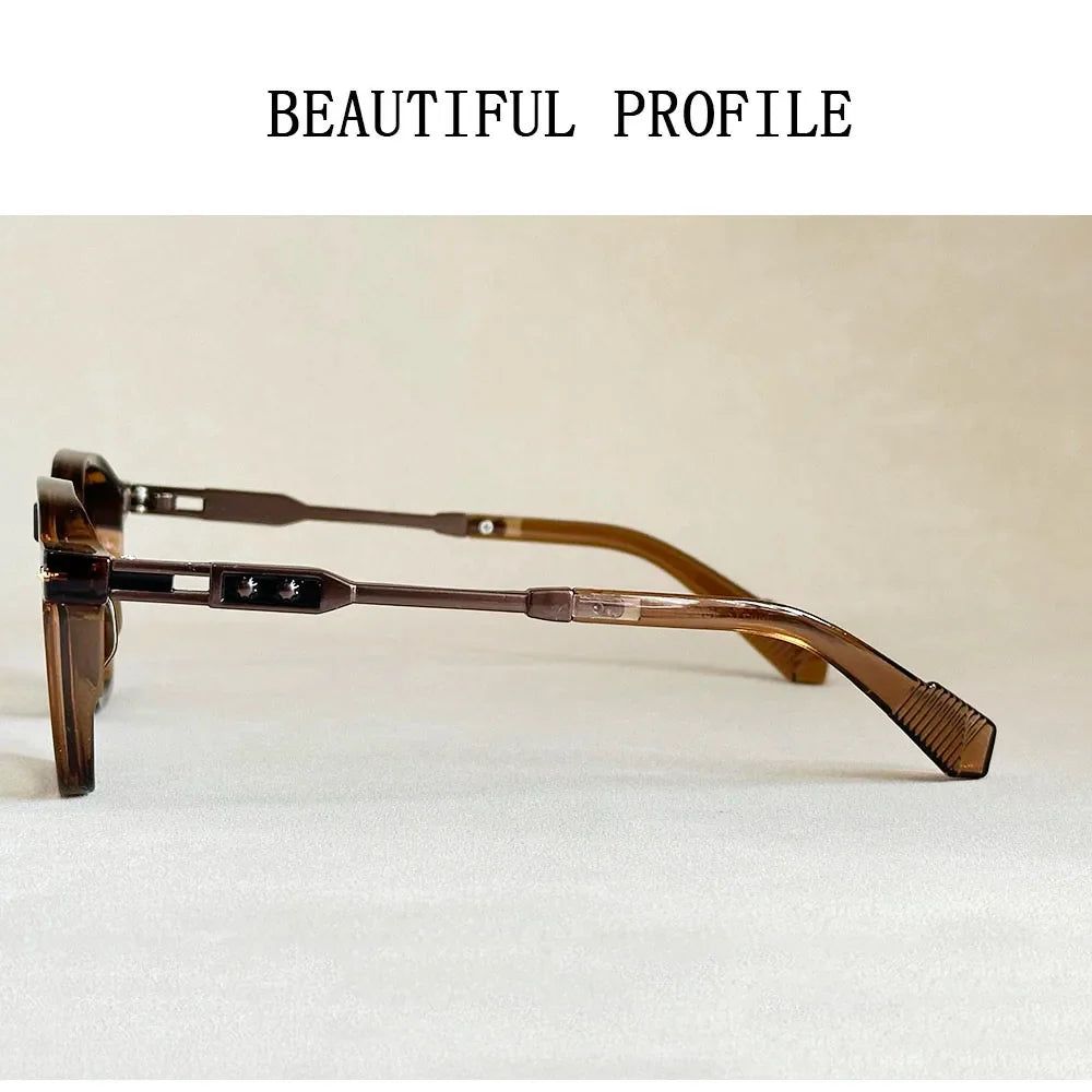 2025 Sunglass Men Vintage Sunglasses Women Retro Fashion Glasses Vacation Luxe Femme Lunette Soleil Femme Gafas De Sol Hombre