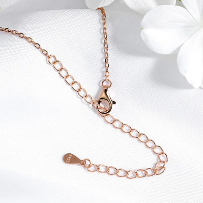 4mm All Moissanite Necklaces for Women 42cm Adjustable Chain Sparkling 1/2 Tennis Necklace 925 Sterling Silver Jewelry