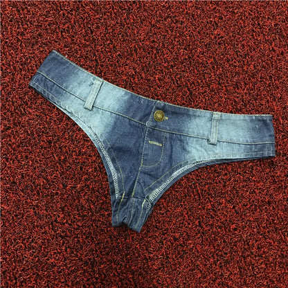 Sexy Vintage Women Skinny Mini Jeans Booty Shorts Denim Short Hot Vestidos Nightclub Party