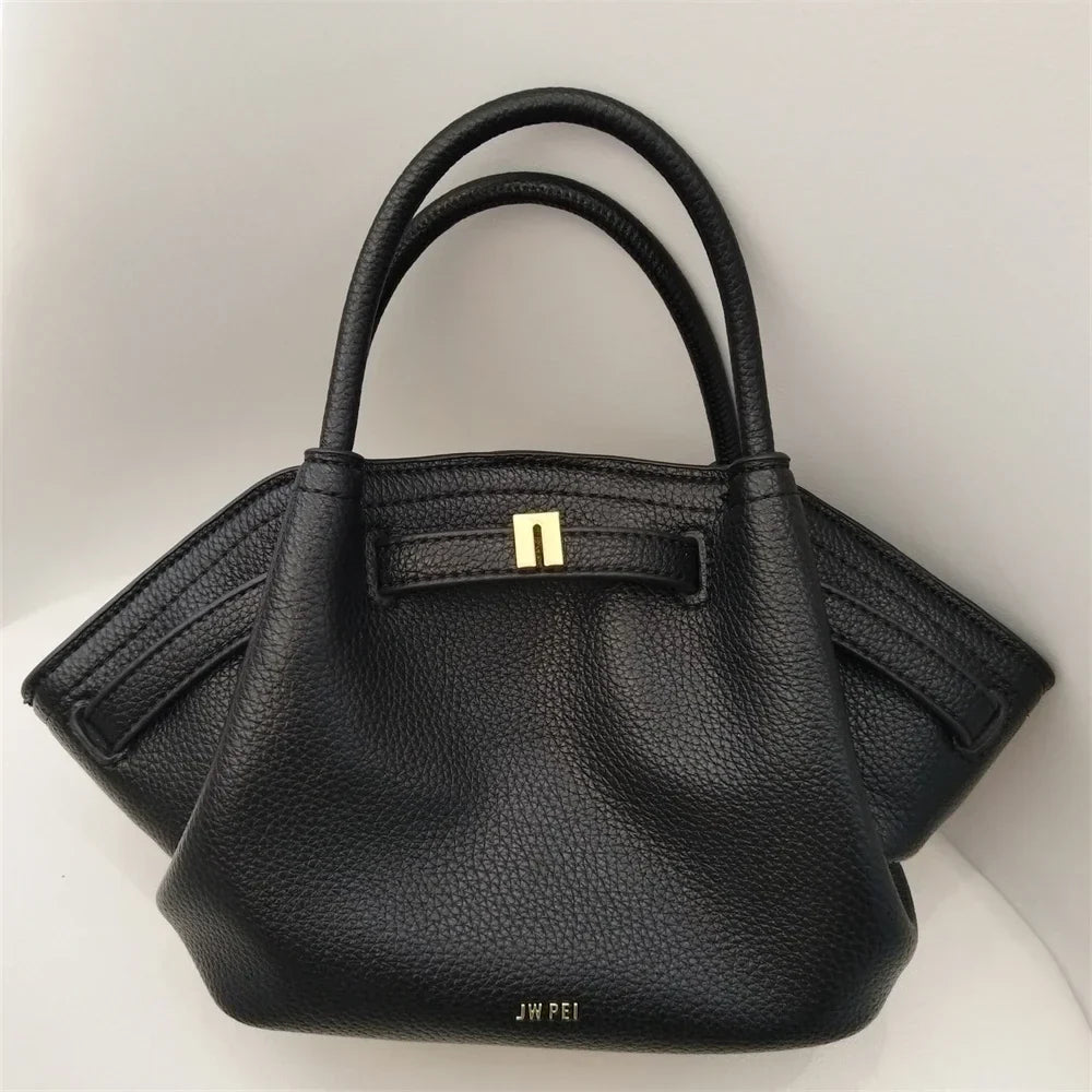 Women's Dumpling Bag Large Capacity Tote Handbag, Trendy Shoulder Bag Light Luxury Soft Leather Casual Daily Crossbody