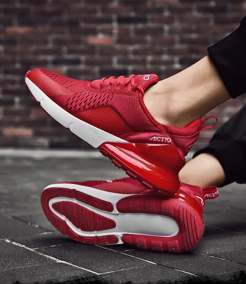 Men's Sneakers Outdoor Jogging Sport Shoes Autumn Season Women Casual Sneakers Shoes Platform Mesh Breathable Casual Shoes 36-47