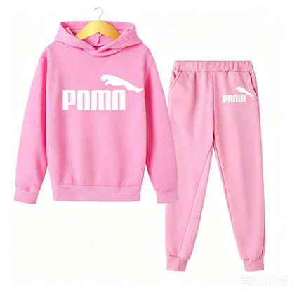 3-12 Years Children Holiday Gifts 2pcs Set Boy Girl Kid's Clothes Hoodie+Pants Suit  Spring Autumn Tracksuit