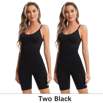 Seamless Bodysuit Compression Open Crotch Shapewear Women Push Up Corset Slimming Butt Lifter Full Body Shaper Slimmer