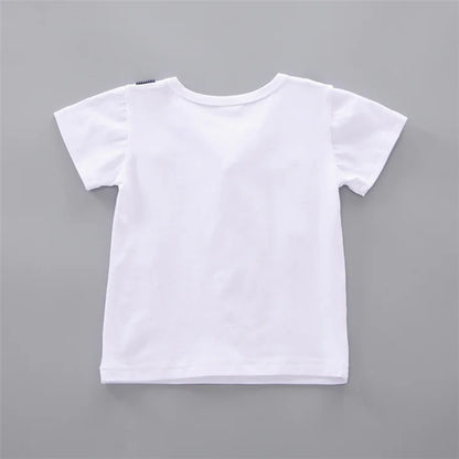 Summer Baby Boys Clothing Suits Handsome Fashion Children's Girls Short-Sleeved + Shorts Clothes 2 pcs Set