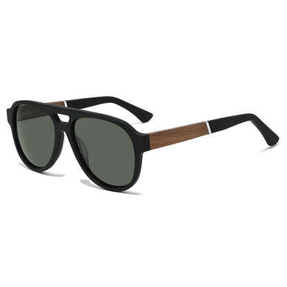 2026 Fashion Top Quality Double Beam Sunglasses Pilot Men Designer Brand Sun Glasses Acetate Women Outdoor UV400 Anti UV Goggles