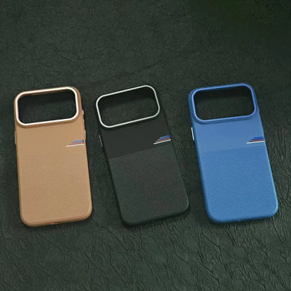 New arrival Magnetic Circle Dot Sandstone Phone Case For iPhone 17 Pro Max Air Wireless Charging Shockproof Protecti Cover