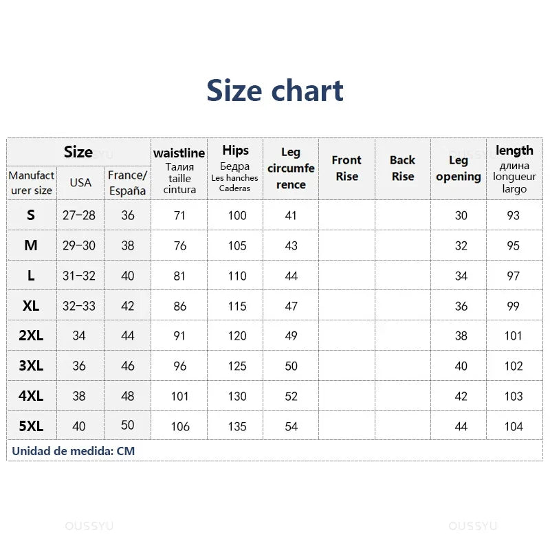 High Quality Fully Elastic Waist Men's Jeans Cotton Soft Drawstring Straight Pants Korea Casual Trousers Male Plus Size S-5XL