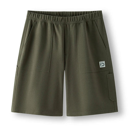 Men Pants Pineapple Texture Lumber Workwear Loose Straight Knit 2026 Summer Casual Style Soft Comfy Daily Top