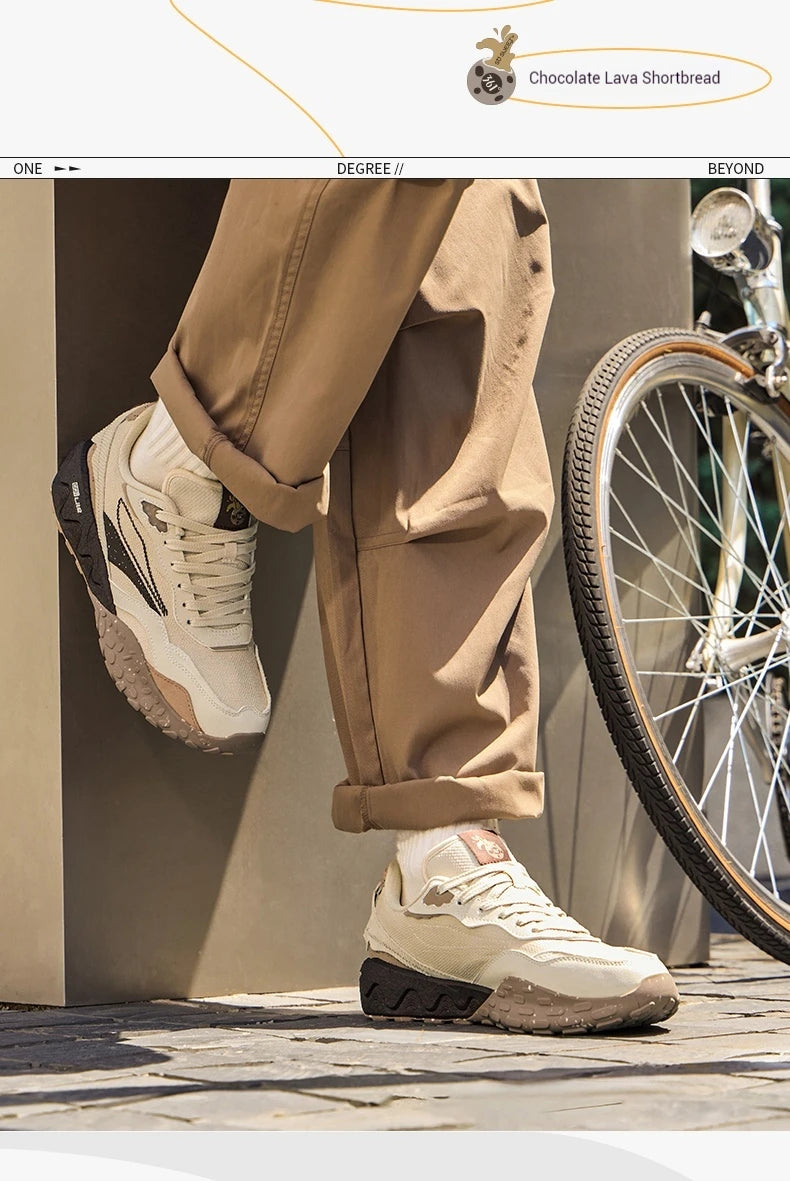 Degrees Men's Sports Shoes Autumn Couple New Mesh Retro Wear-resistant Non-Slip Casual Thick-soled Sneakers Male 672446763