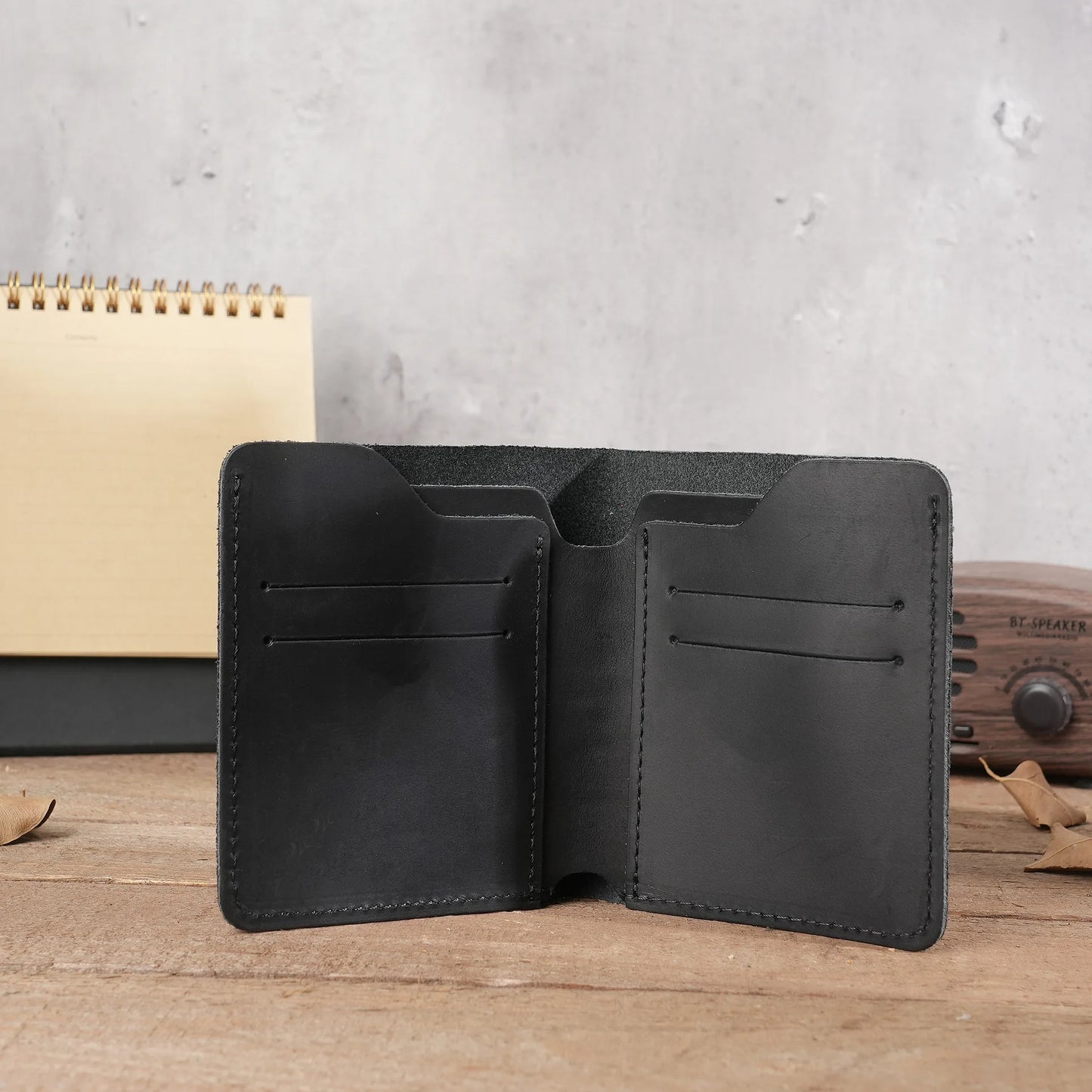 Top Genuine Leather Men's Wallet Retro Driving Licence Wallets for Men Durable Leather Portfel Male Cartera Hombre Purse for Men