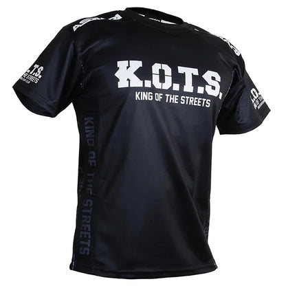 2026 New summer trend 3D printed K.O.T.S. street fighting competition men's T-shirt for outdoor sports and fitness, streetwear
