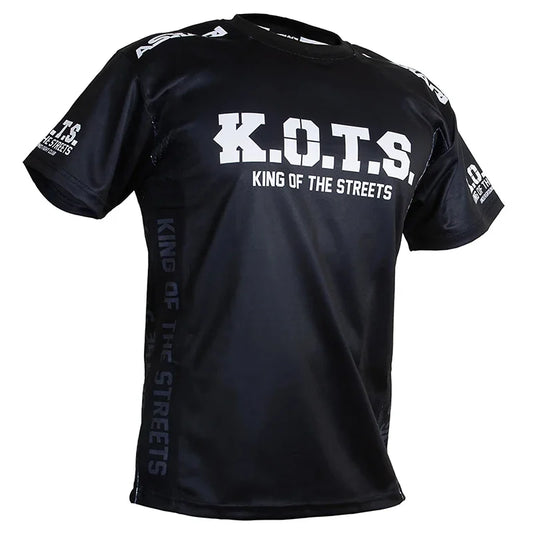 2026 New summer trend 3D printed K.O.T.S. street fighting competition men's T-shirt for outdoor sports and fitness, streetwear