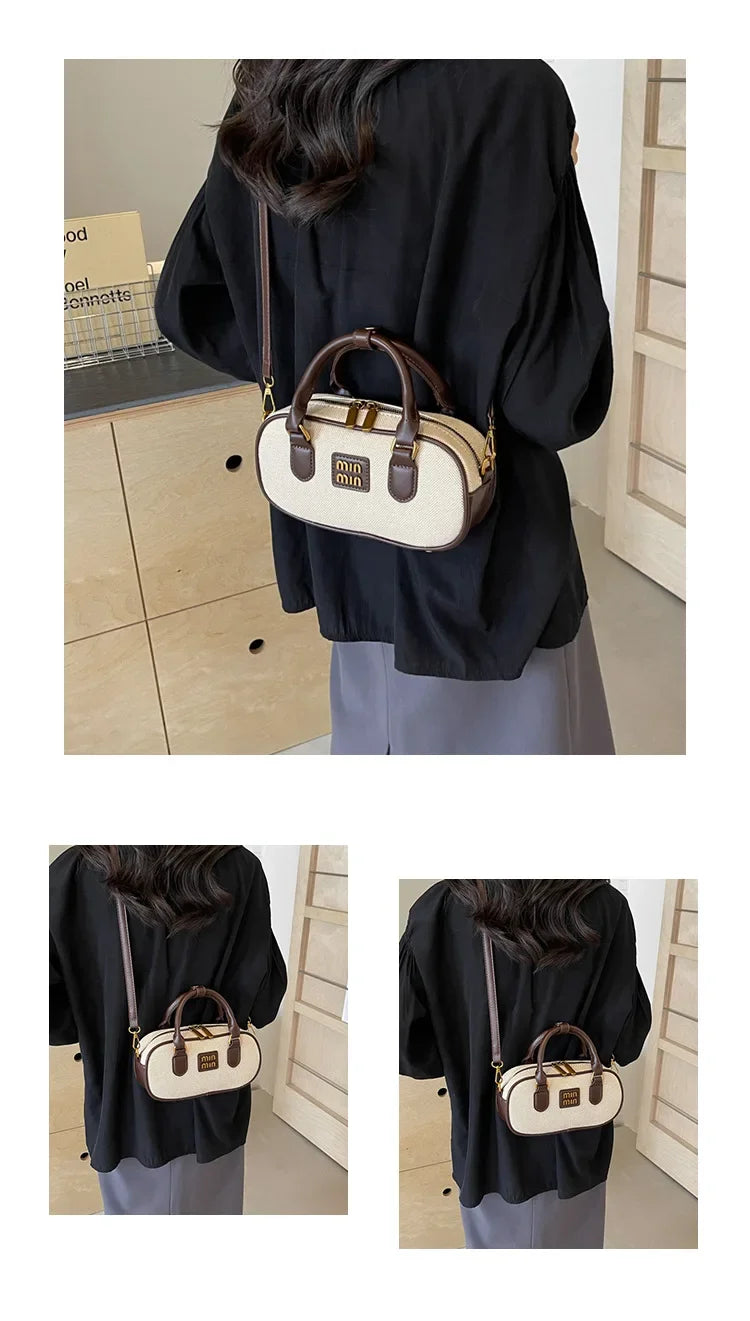 Luxury Designer Y2k Canvas Hand Bag Women Shoulder Crossbody Bags Ladies Tote Bag Purses High Quality Sac De Luxe Femme Fashion