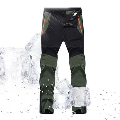 Summer Quick Dry Hiking Pants Men Outdoor Running Camping Climbing Waterproof Mountain Trousers Stretch Lightweight Pants