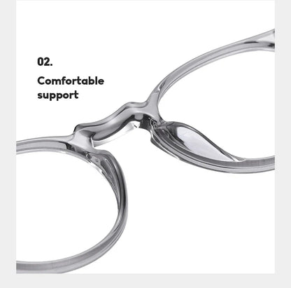 Round Blue Light Reading Glasses Women Eye Glasses Frame for Women Retro Plastic Titanium Anti-Blue Light Computer Eyewear