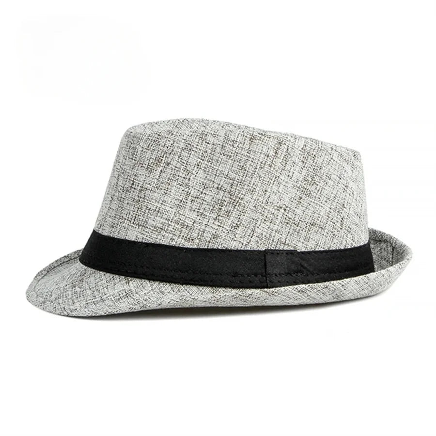 Spring Summer Wool Wedding Hat for Mid-Aged Men Couple Fashion Autumn Winter Party Plaid Luxury Design Jazz Hat Fedora Hat Women
